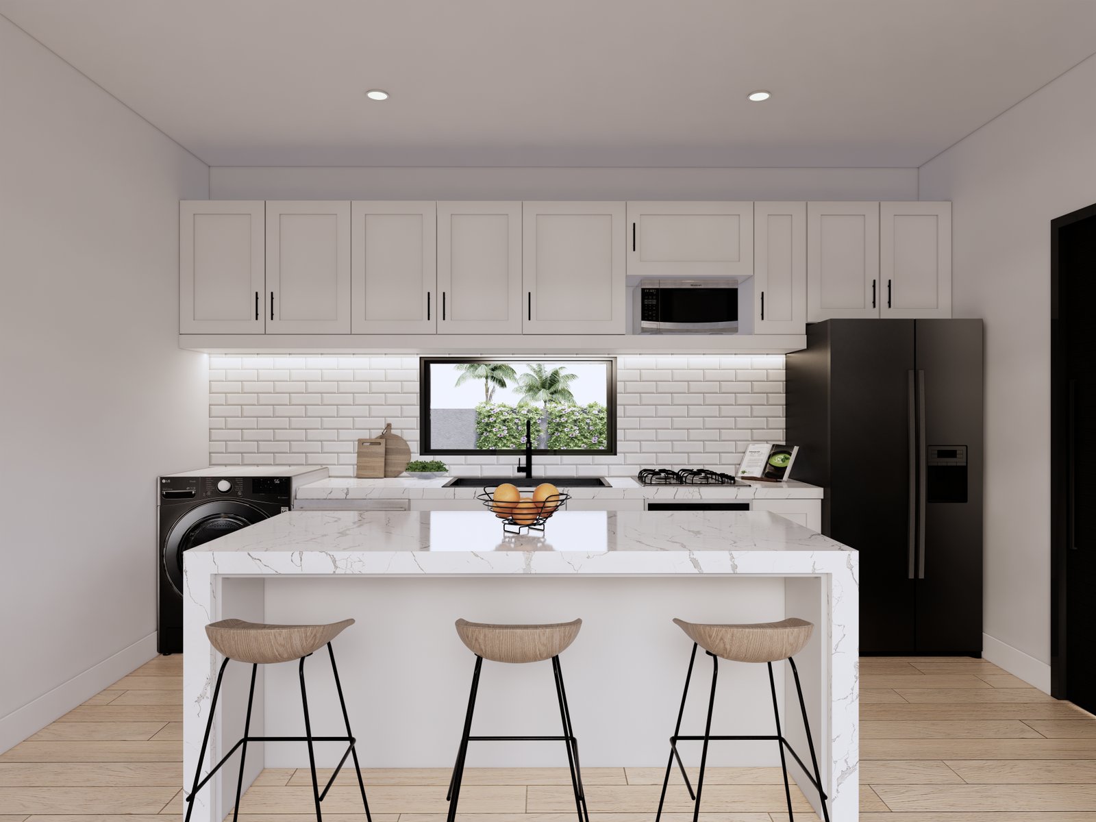 1 Bedroom_Interior_Kitchen01_Microwave