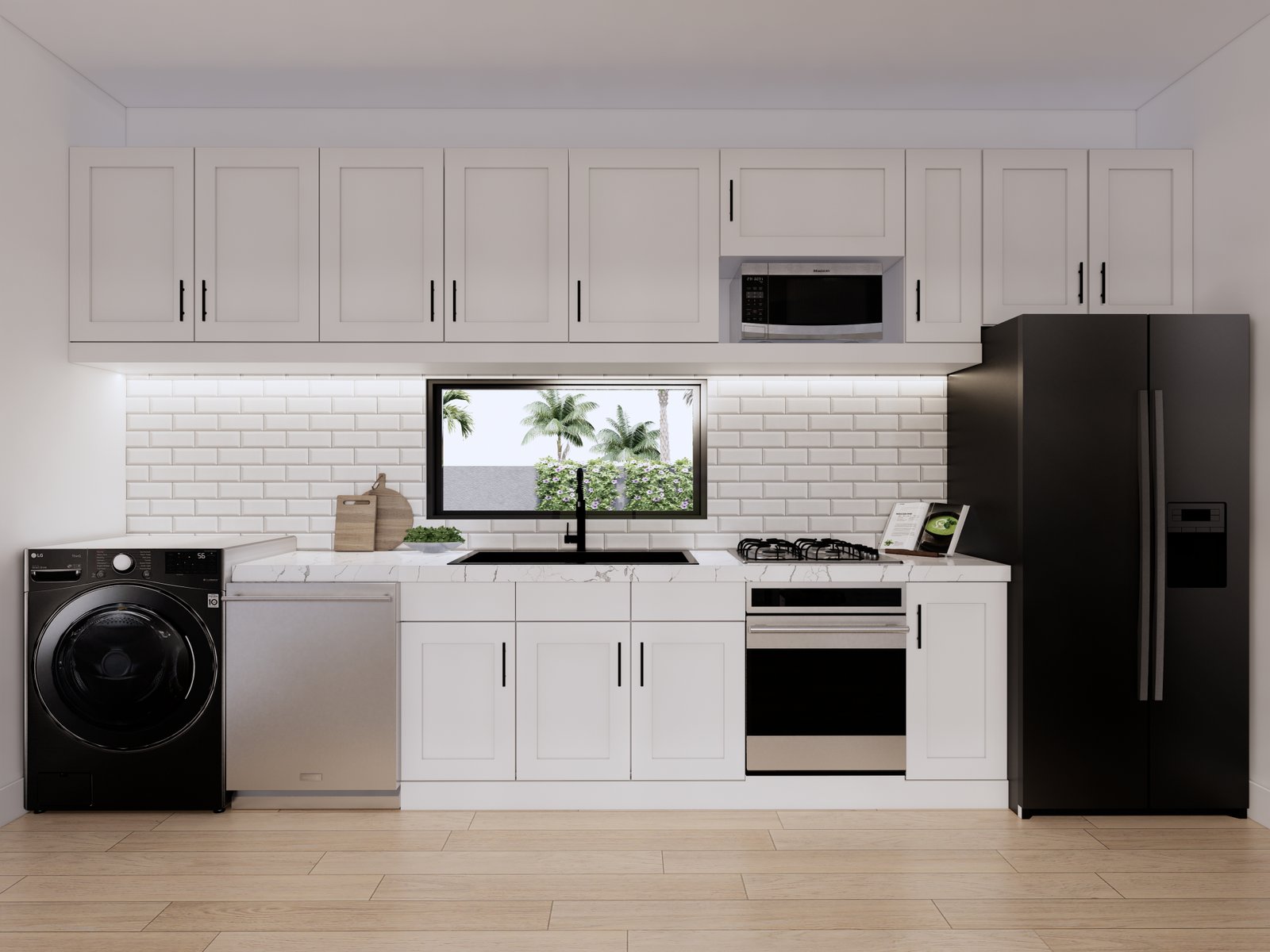 1 Bedroom_Interior_Kitchen02_Microwave